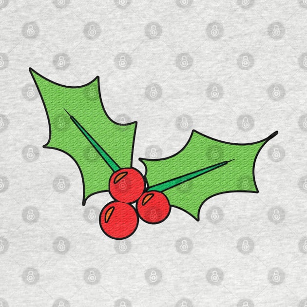 Christmas Mistletoe - Textured by art-by-shadab